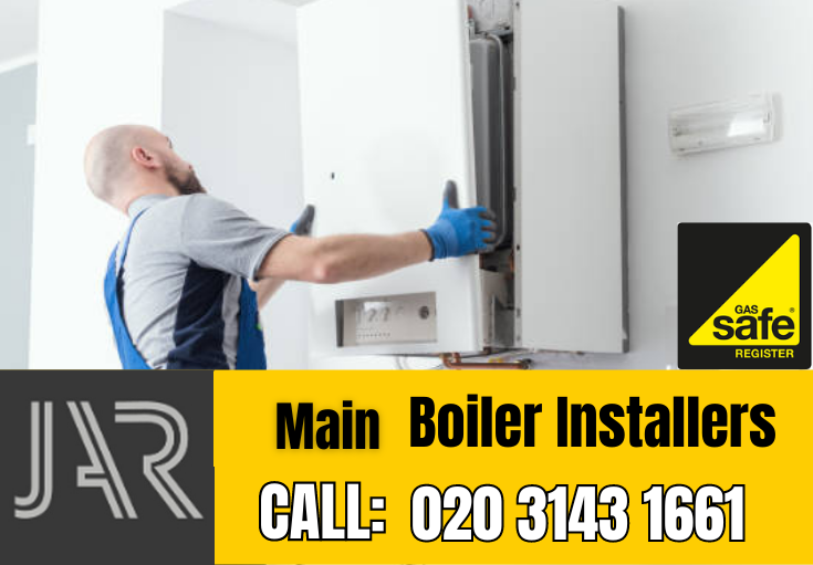 Main boiler installation Stockwell